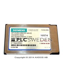 Siemens 6FC5250-6BX30-4AH0 (6FC52506BX304AH0)