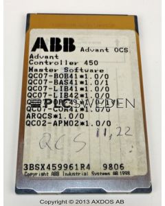 ABB 3BSX459961R4 (3BSX459961R4)