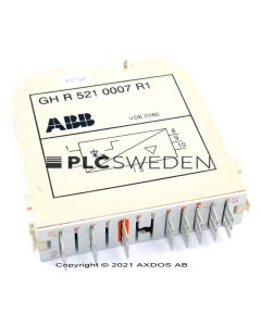 ABB GH R 521 0007 R1 (GHR5210007R1)